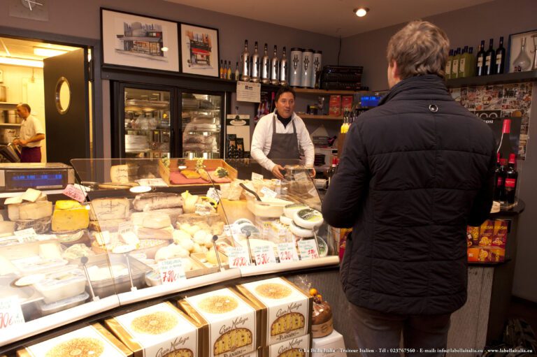 La Bella Italia à Uccle. Traiteur italien à 1180 Bruxelles.