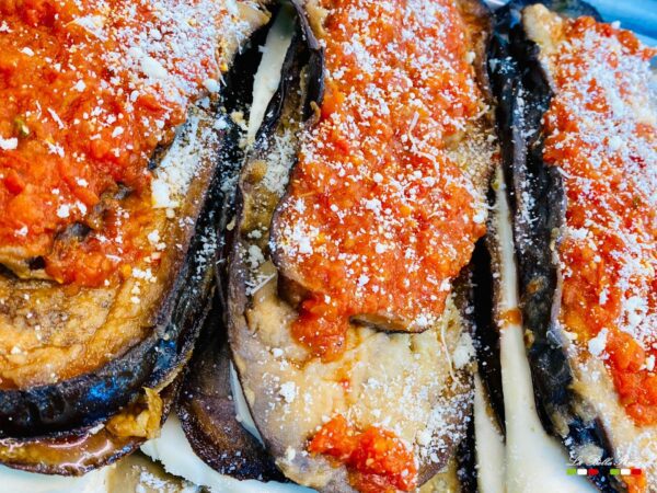 Aubergine à la Parmigiana - Traiteur italien Bruxelles & La Hulpe