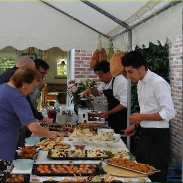 Banquet italien - Traiteur italien Uccle Bruxelles et la Hulpe Belgique Gastronomie italienne