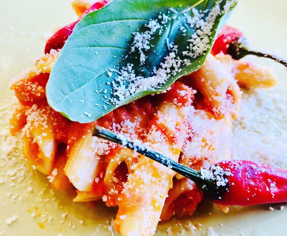Penne arrabbiata