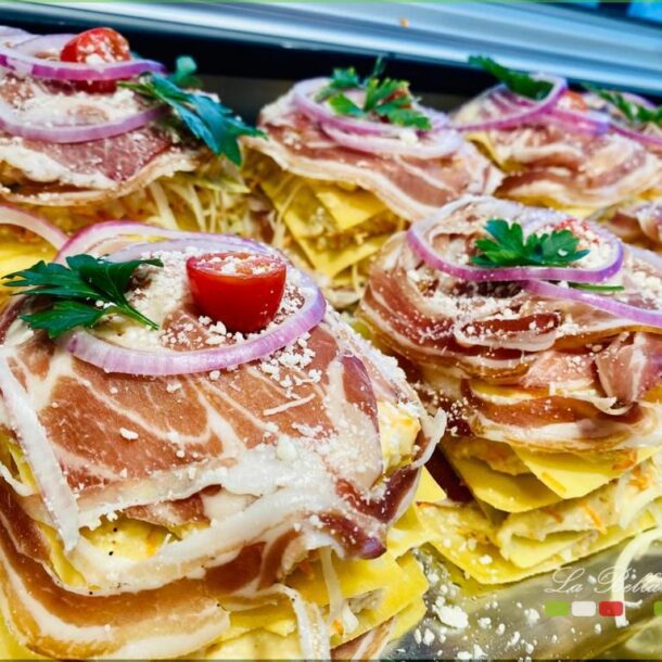 Plat italien - Haute Gastronomie italienne pour banquet de Mariage - Evénement fête anniversaire team bulding Traiteur italien. Organisation repas italien.