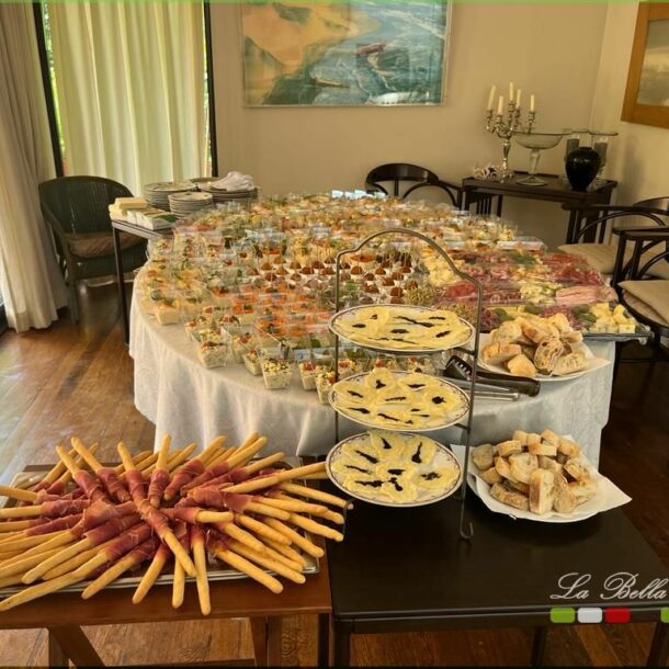 Table de mariage italienne. Buffet italien. Organisation de banquet de Mariage - Traiteur italien La Bella Italia Bruxelles - La Bella Italia La Hulpe - Brabant Wallon