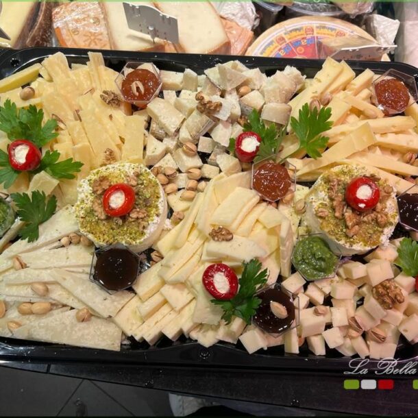 Plateau plat italien pour banquet de mariage - Traiteur italien Bruxelles La Hulpe - Brabant Wallon