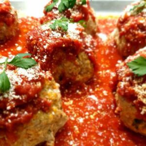 Polpette sicilienne avec sauve tomate