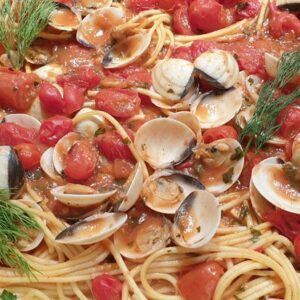 Spaghetti vongole - Palourdes