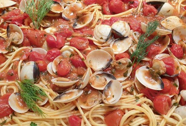 Spaghetti vongole - Palourdes