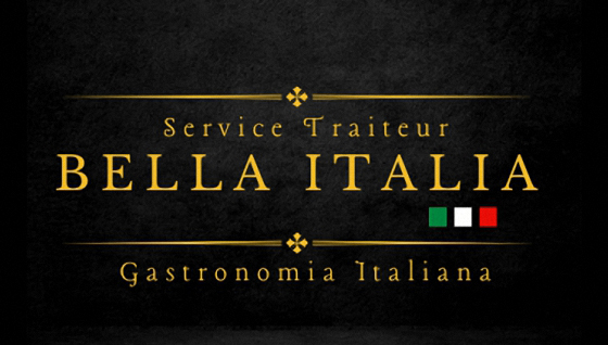Bella Italia -Gastronomia Italiana - Traiteur Italien - Logo Officiel