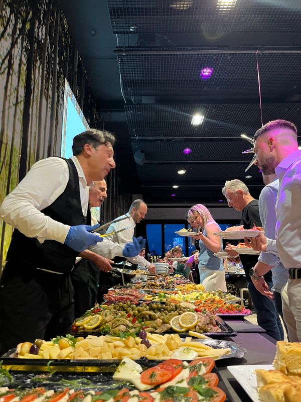 Buffet italien traiteur - Traiteur italien Bella Italia