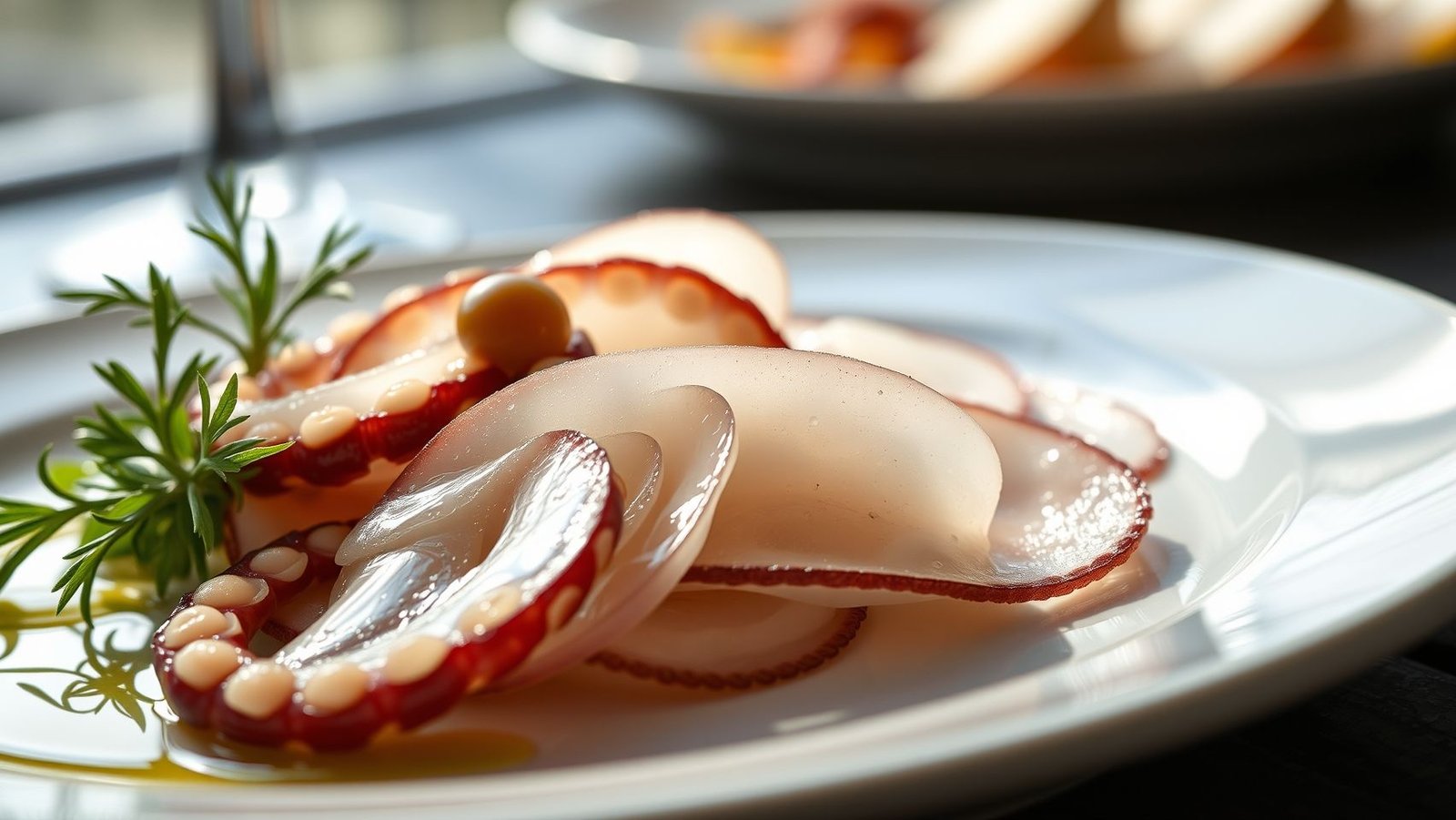 Carpaccio de poulpe
