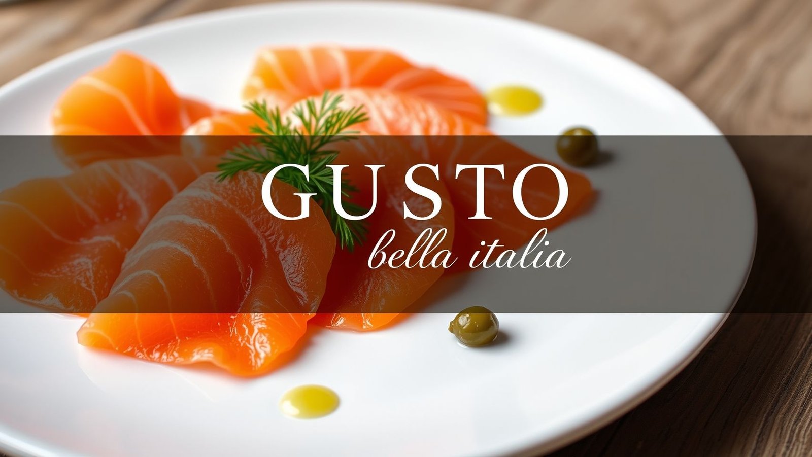 Carpaccio de saumon