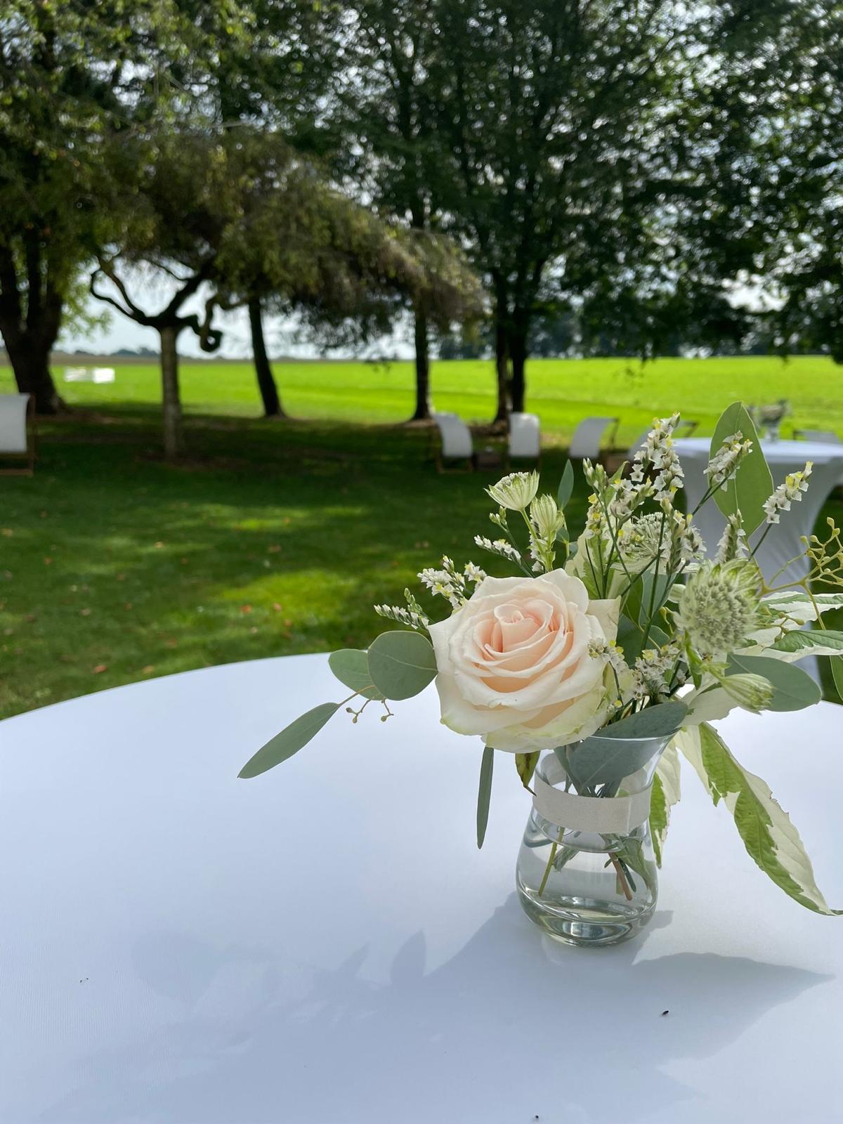 Dressage table mariage