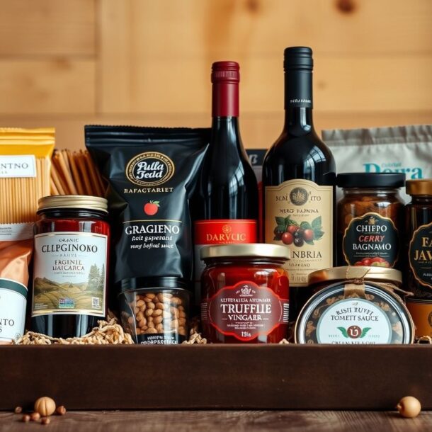 Paniers Cadeaux italiens - Paniers traiteur italiens