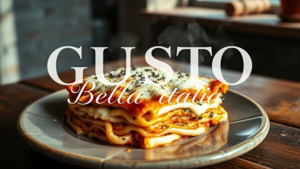 Lasagna cacio e pepe - Traiteur italien Braine - Waterloo