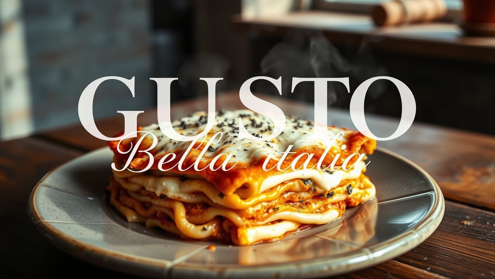 Lasagna cacio e pepe - Traiteur italien Braine - Waterloo