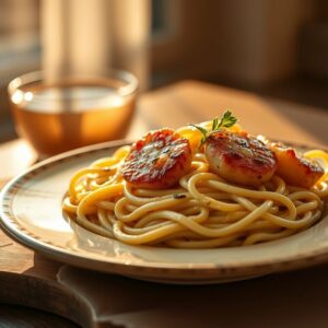 Lasagnette au noix de Saint-Jacques - Traiteur italien