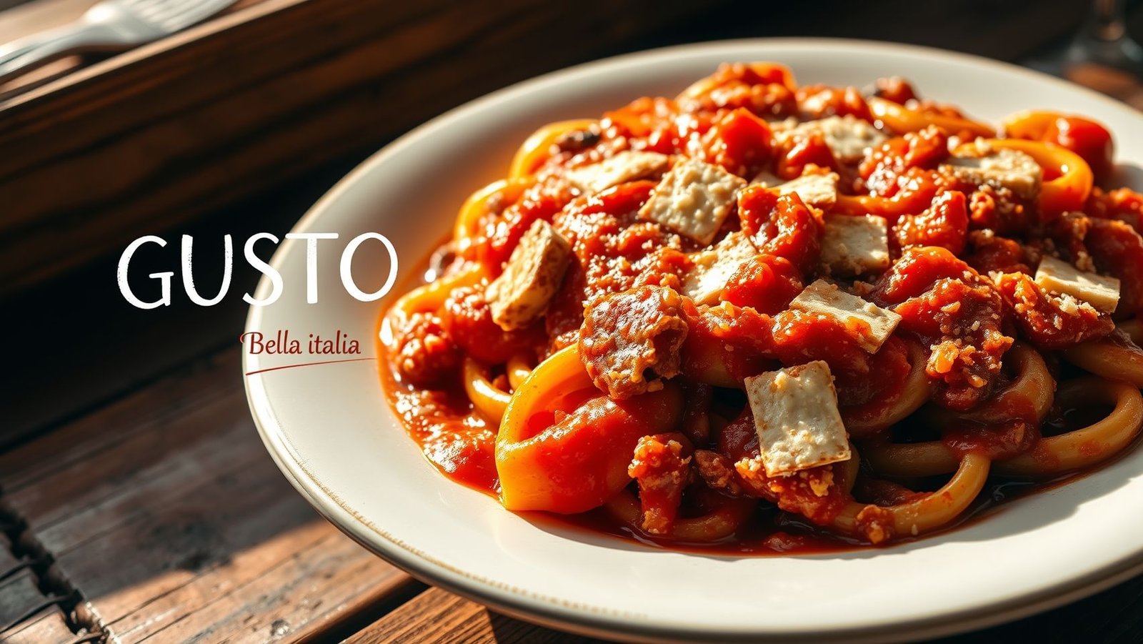 Paccheri all'amatriciana