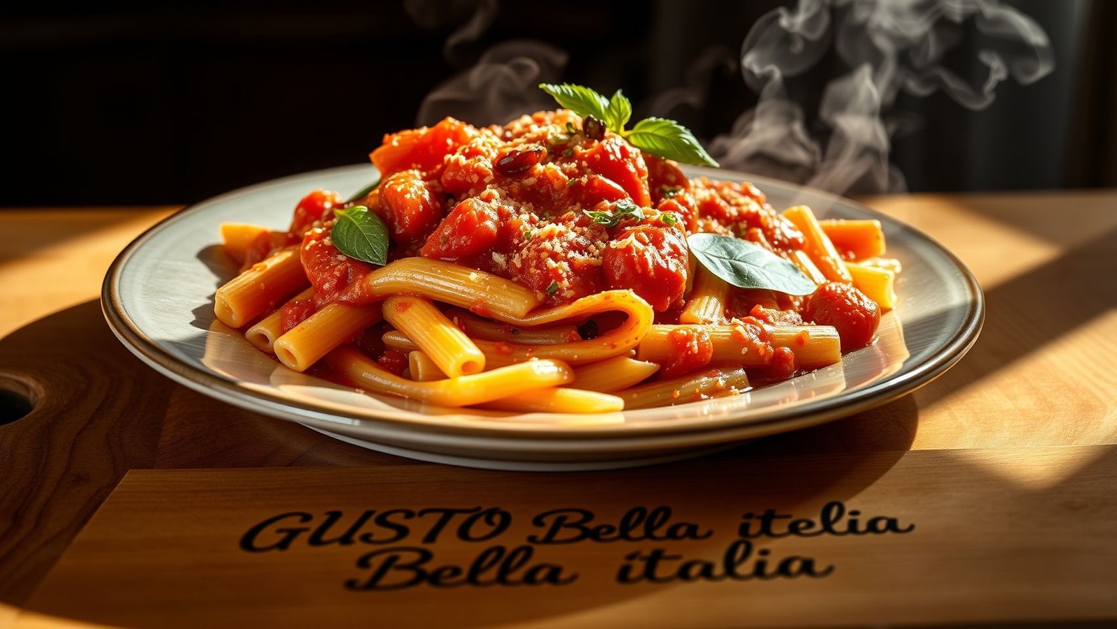 Penne arrabbiata
