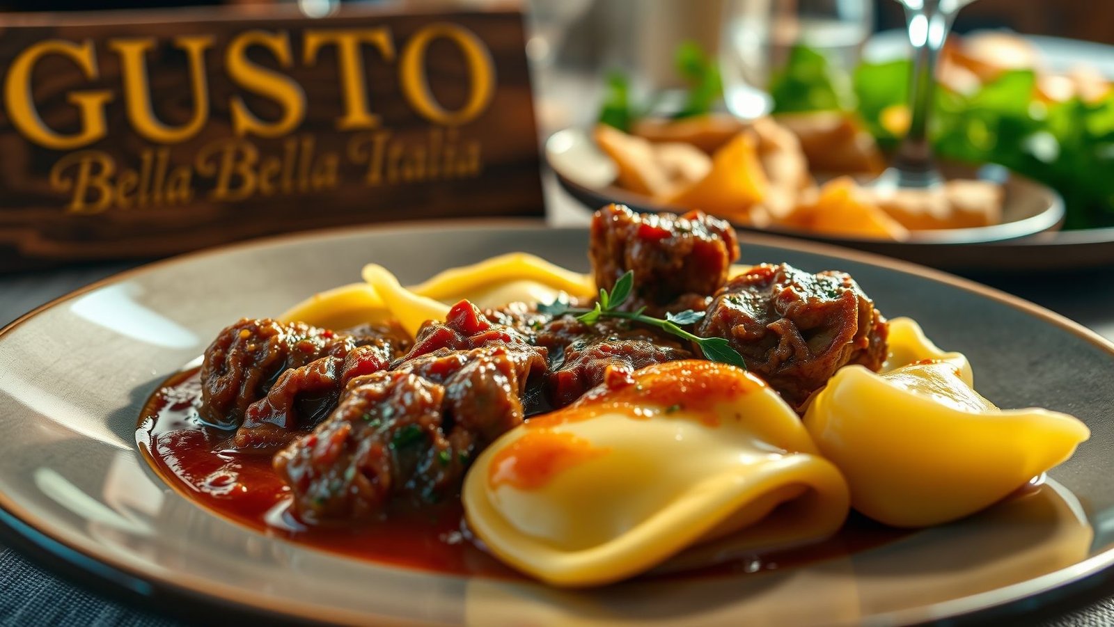 Ravioli à l'ossobuco - Braine L Alleud