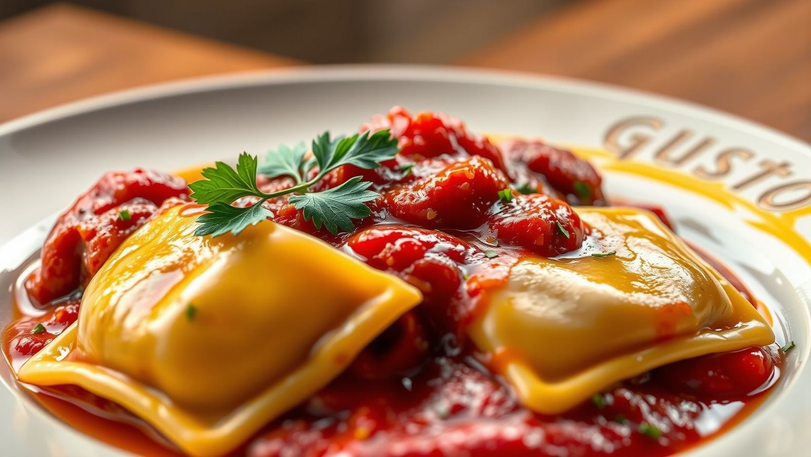 Ravioli à l'ossobuco - traiteur italien Braine L Alleud