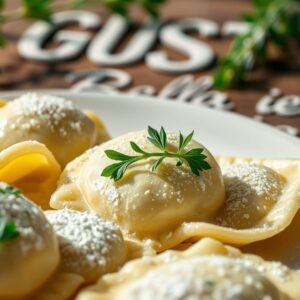 Ravioli au chèvre frais