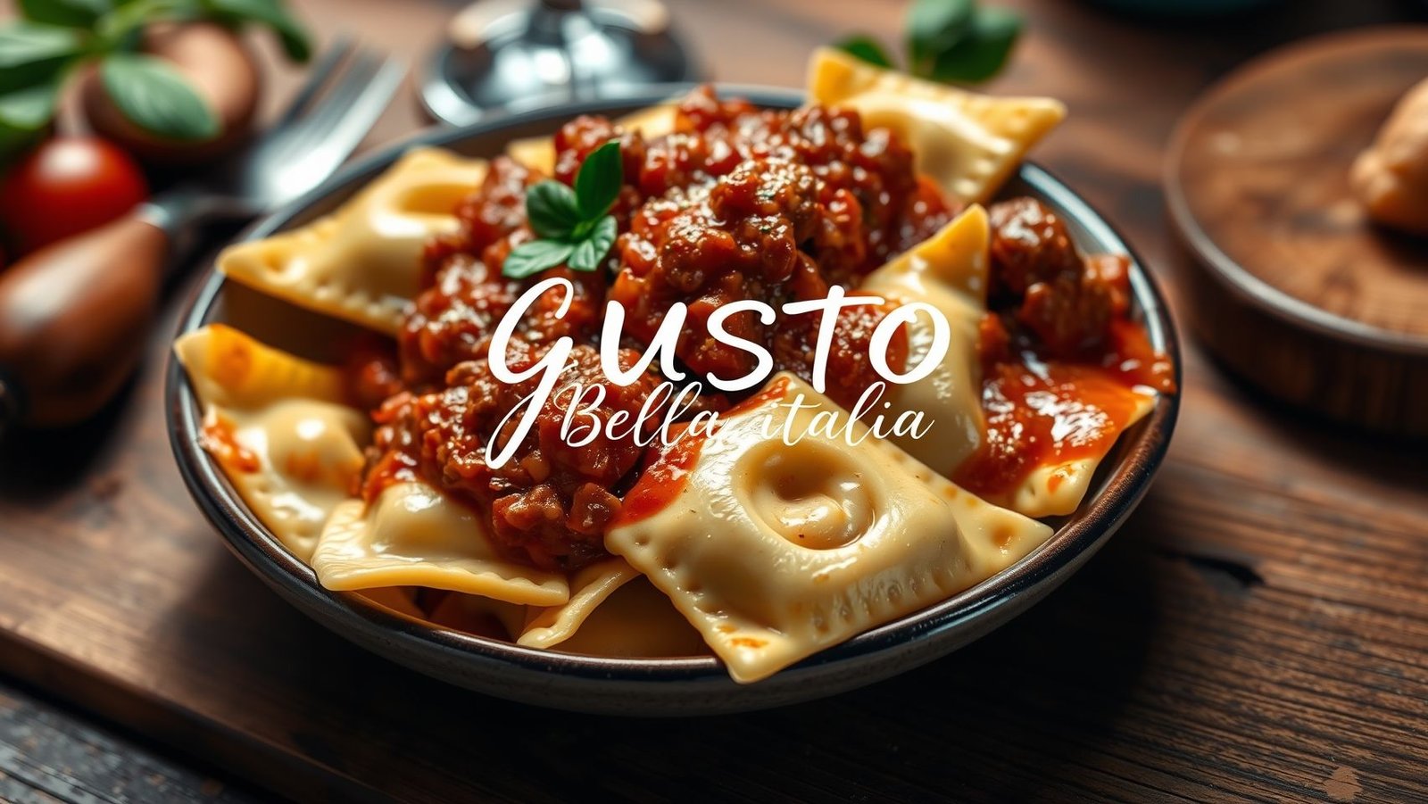 Ravioli au ragù di Toscana