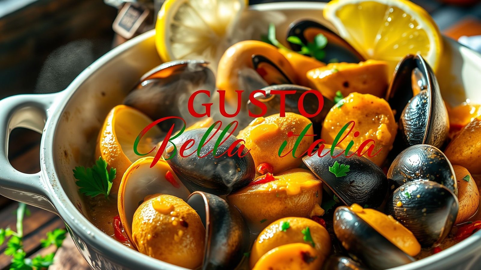 Sauté de vongole et moules à l'italienne