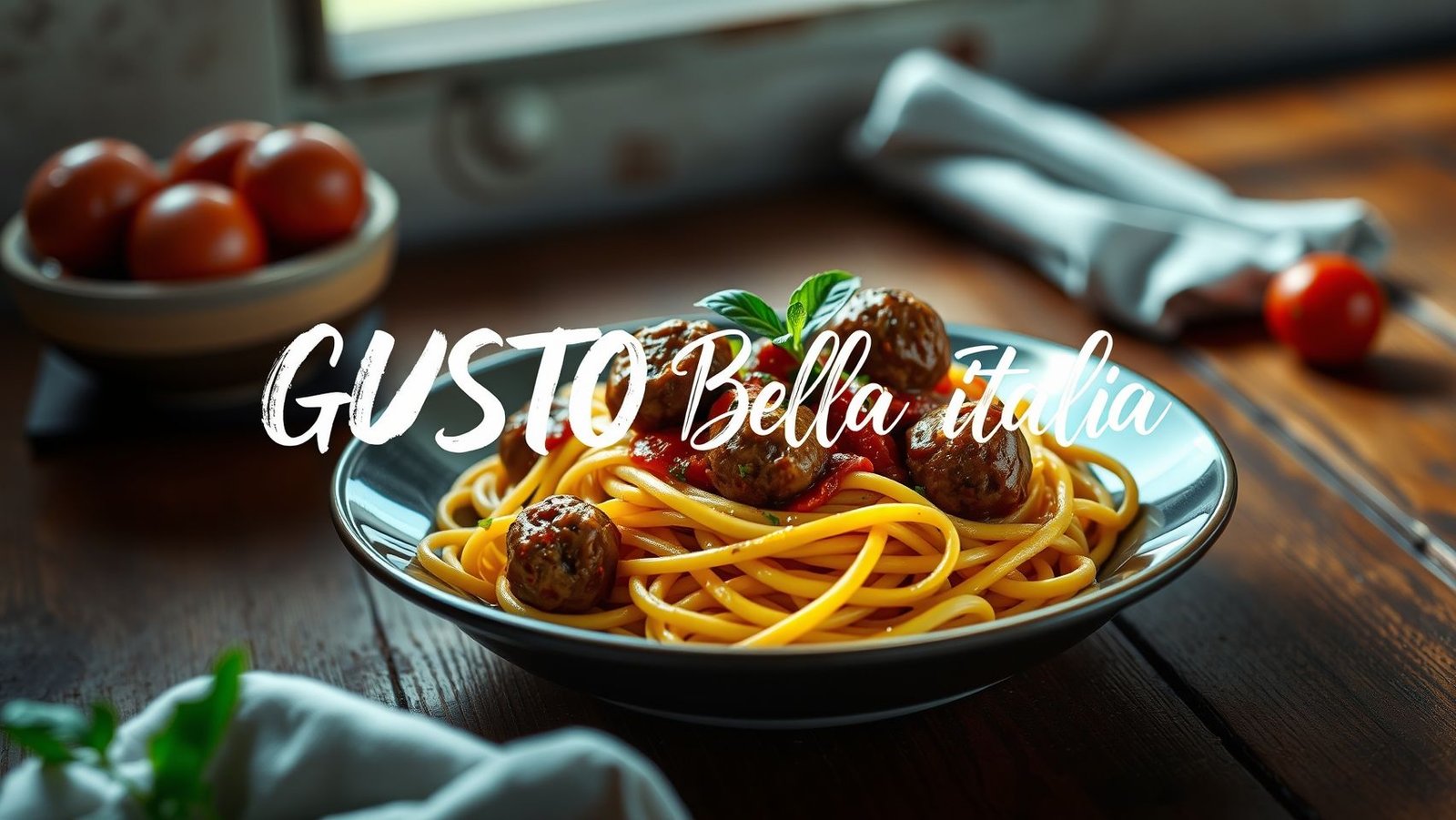 Tagliatelle aux petites boulettes de viandes