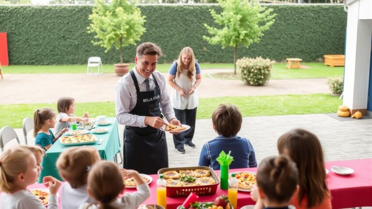 Traiteur école Traiteur pour école - Fête de fin Année 2025 - Bella Italia Traiteur