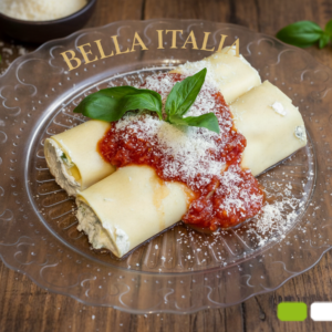 Cannelloni ricotta et épinards