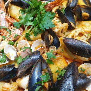 Paccheri aux fruits de mer